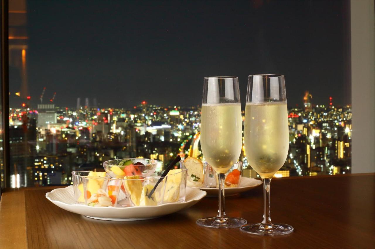 Nagoya Prince Hotel Sky Tower Eksteriør billede Champagne flutes