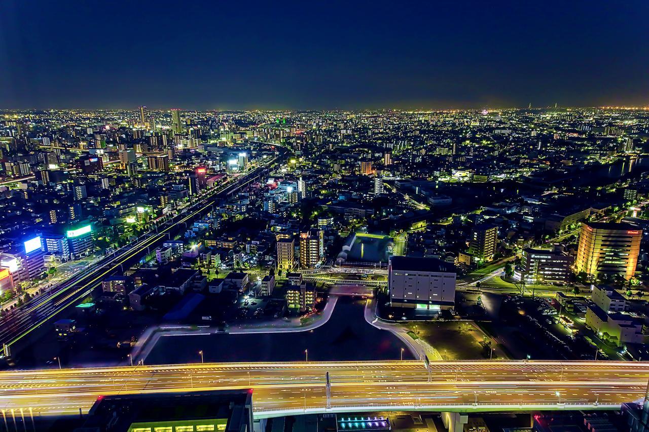 Nagoya Prince Hotel Sky Tower Eksteriør billede View of the city from the 30th floor of the hotel